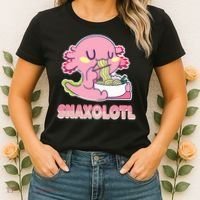Snaxolotl Ramen Axolotl Kawaii Fish Women's T-Shirt thumb 2