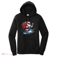 Santa Riding A Majestic Ocean Marlin Fish Christmas Funny Giflt Women's Hoodie thumb 0