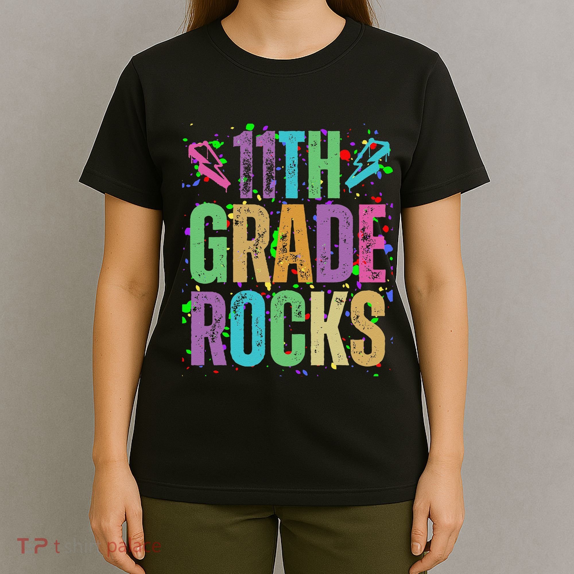 School Rocks Back To School Rockin 11th Grade Rocks T-Shirt