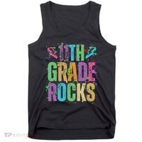School Rocks Back To School Rockin 11th Grade Rocks Tank Top thumb 0