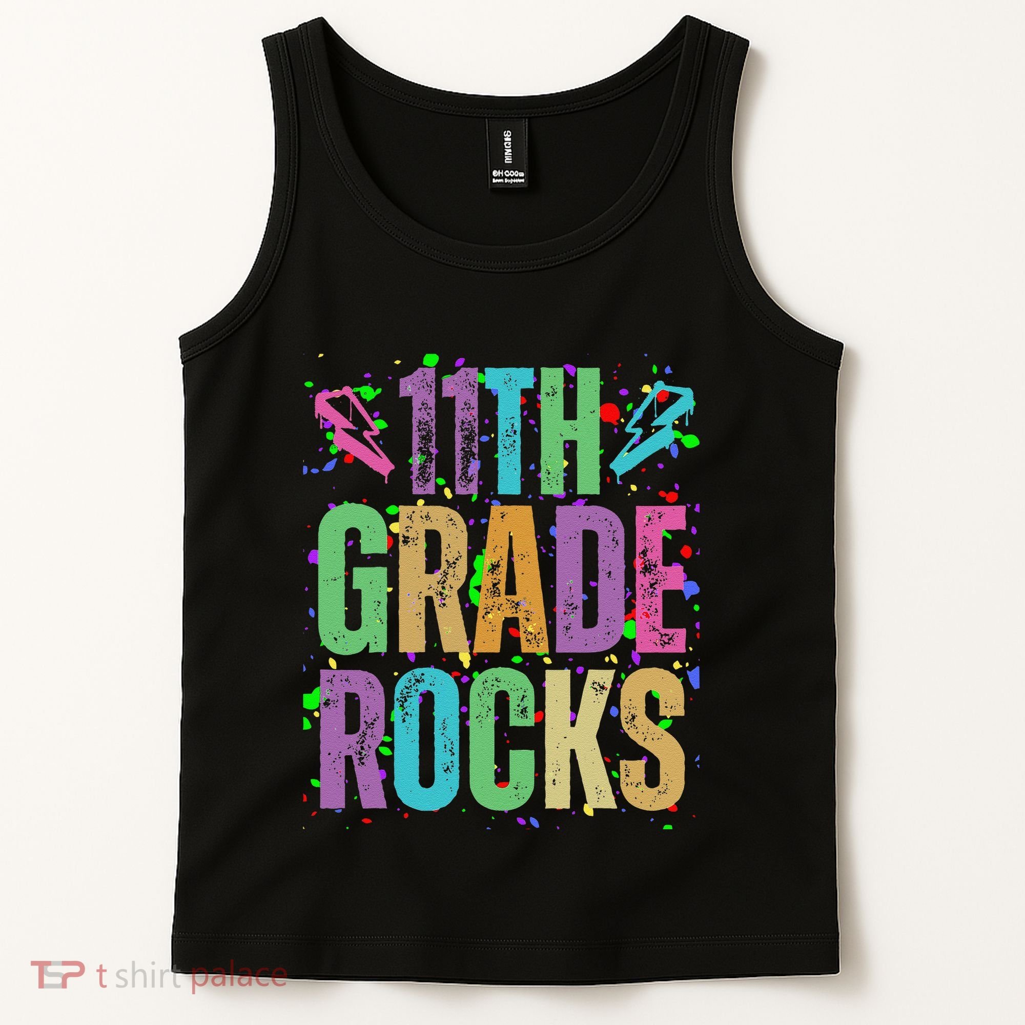 School Rocks Back To School Rockin 11th Grade Rocks Tank Top
