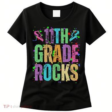 School Rocks Back To School Rockin 11th Grade Rocks Women's T-Shirt