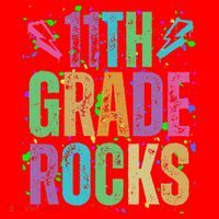School Rocks Back To School Rockin 11th Grade Rocks Santa Hat thumb 1