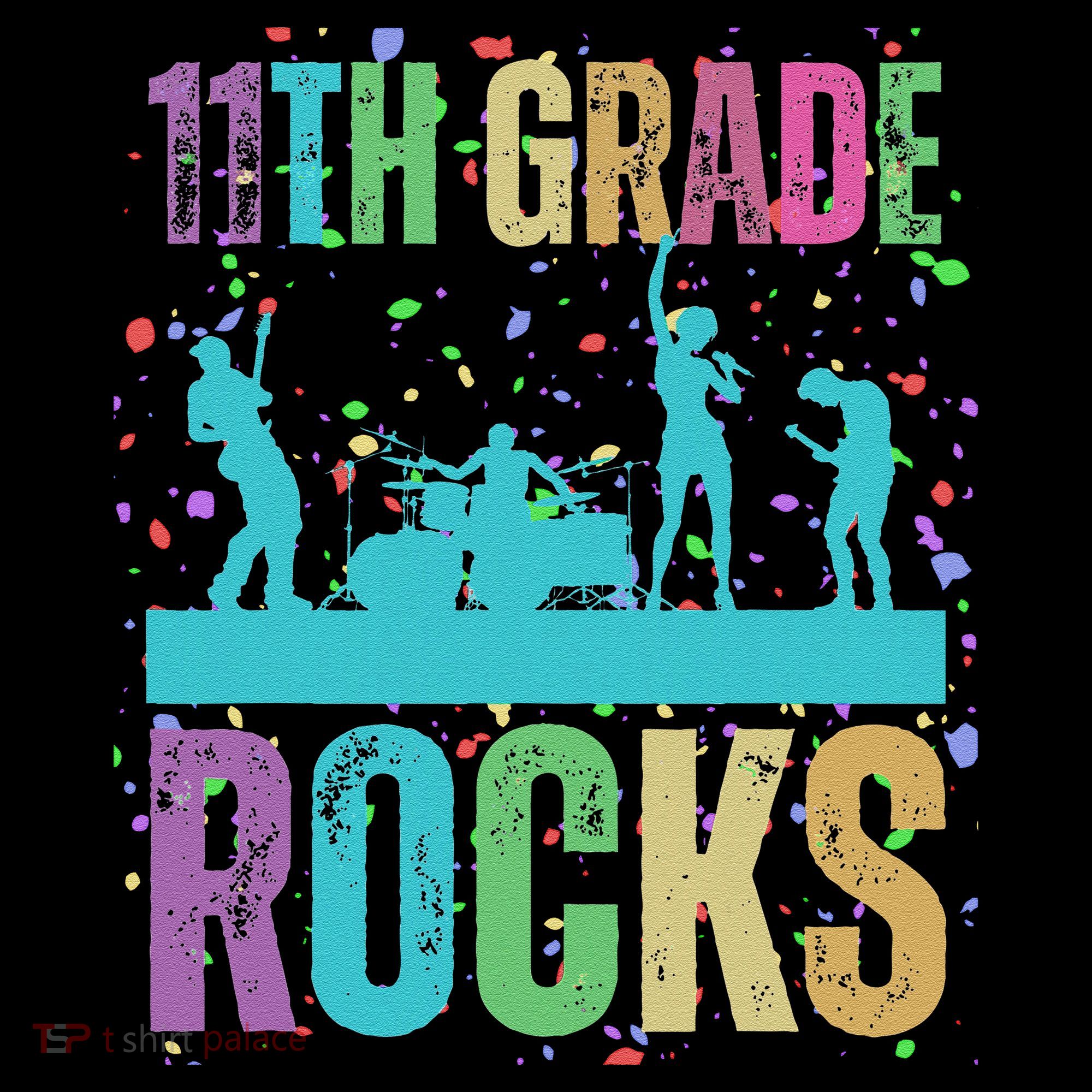 School Rocks Back To School Rockin 11th Grade Rocks Women's Hoodie