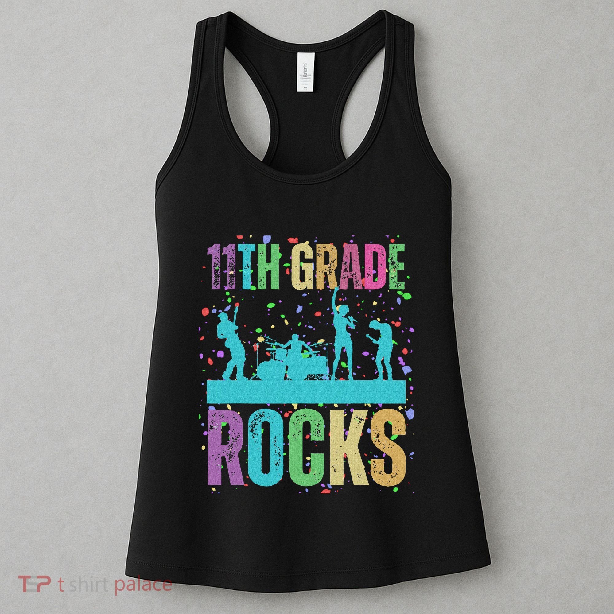 School Rocks Back To School Rockin 11th Grade Rocks Women's Tank Top