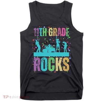 School Rocks Back To School Rockin 11th Grade Rocks Tank Top