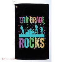 School Rocks Back To School Rockin 11th Grade Rocks Golf Towel thumb 0