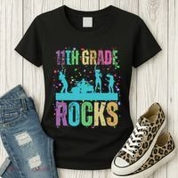 School Rocks Back To School Rockin 11th Grade Rocks Women's T-Shirt thumb 3