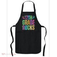 School Rocks Back To School Rockin 12th Grade Rocks Apron thumb 0