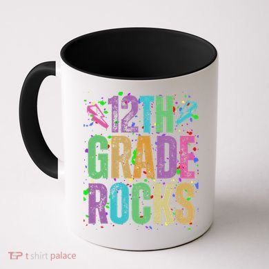 School Rocks Back To School Rockin 12th Grade Rocks Coffee Mug