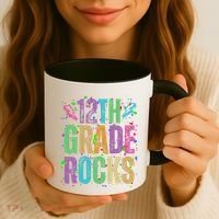 School Rocks Back To School Rockin 12th Grade Rocks Coffee Mug thumb 3