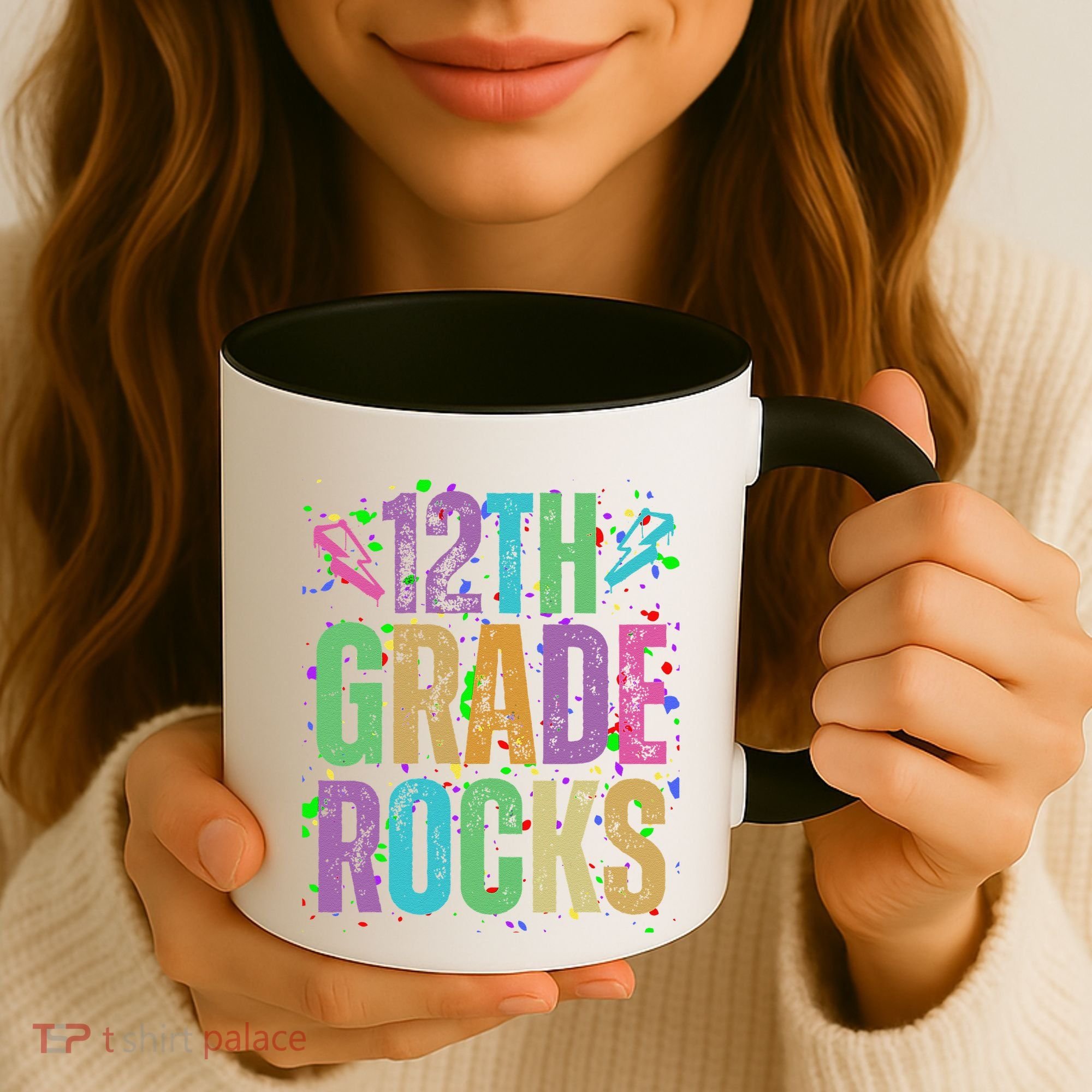 School Rocks Back To School Rockin 12th Grade Rocks Coffee Mug