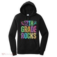 School Rocks Back To School Rockin 12th Grade Rocks Women's Hoodie thumb 0