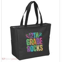 School Rocks Back To School Rockin 12th Grade Rocks Tote Bag thumb 2
