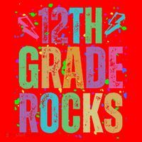 School Rocks Back To School Rockin 12th Grade Rocks Santa Hat thumb 1