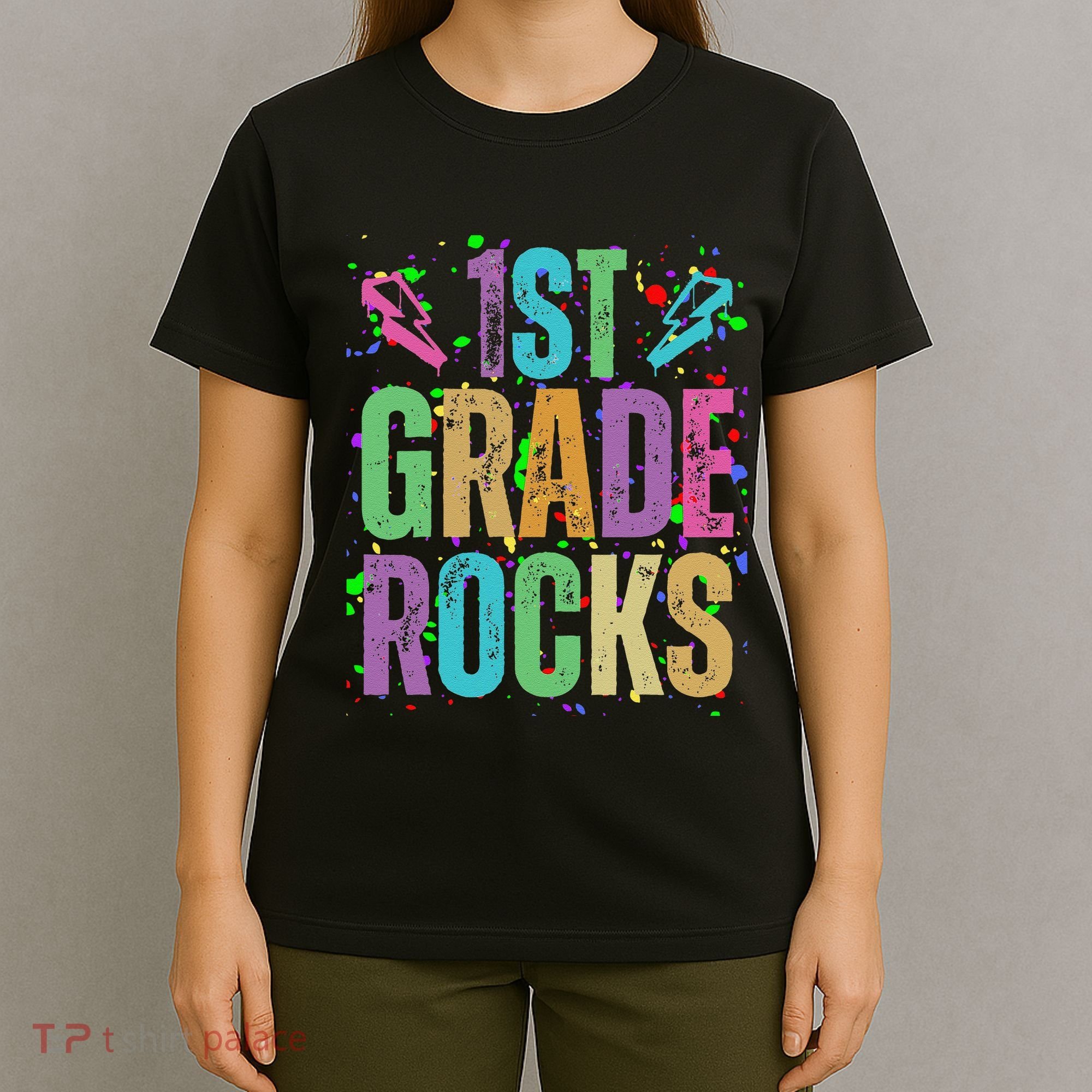 School Rocks Back To School Rockin 1st Grade Rocks T-Shirt