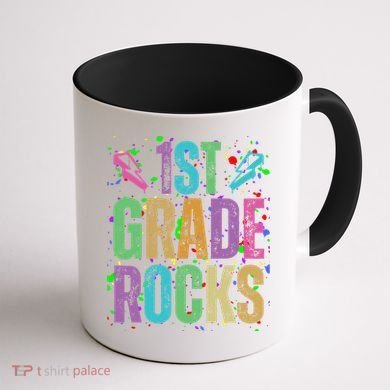 School Rocks Back To School Rockin 1st Grade Rocks Coffee Mug back