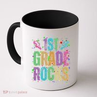 School Rocks Back To School Rockin 1st Grade Rocks Coffee Mug thumb 0