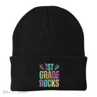 School Rocks Back To School Rockin 1st Grade Rocks Beanie thumb 0