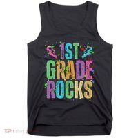 School Rocks Back To School Rockin 1st Grade Rocks Tank Top thumb 0