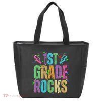 School Rocks Back To School Rockin 1st Grade Rocks Tote Bag thumb 0