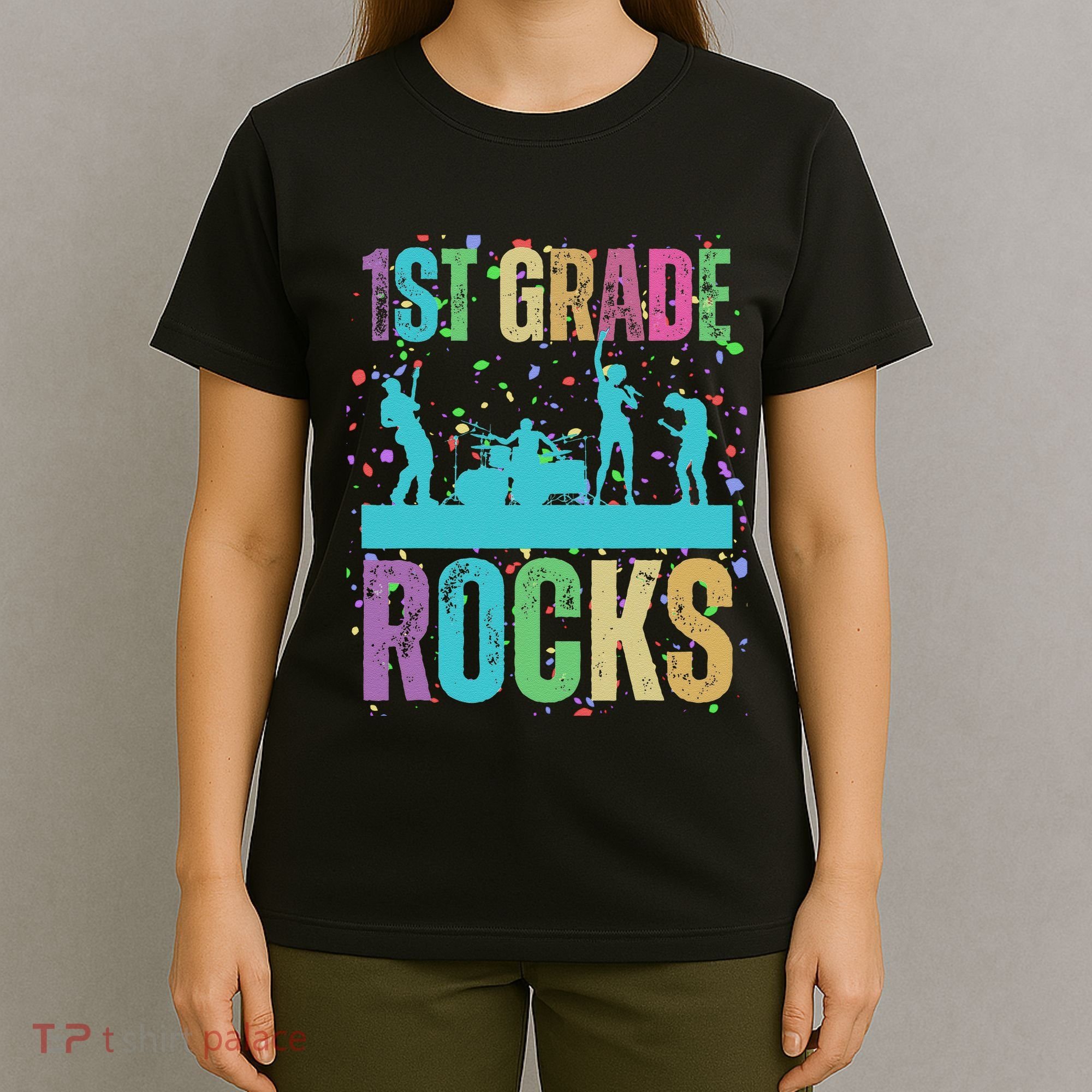 School Rocks Back To School Rockin 1st Grade Rocks T-Shirt