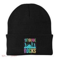 School Rocks Back To School Rockin 1st Grade Rocks Beanie thumb 0
