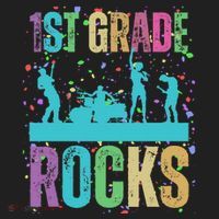 School Rocks Back To School Rockin 1st Grade Rocks Beanie thumb 2
