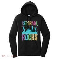 School Rocks Back To School Rockin 1st Grade Rocks Women's Hoodie thumb 0