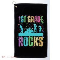 School Rocks Back To School Rockin 1st Grade Rocks Golf Towel thumb 0