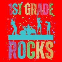 School Rocks Back To School Rockin 1st Grade Rocks Santa Hat thumb 1