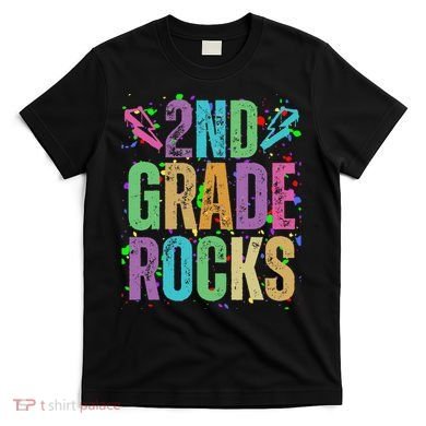 School Rocks Back To School Rockin 2nd Grade Rocks T-Shirt