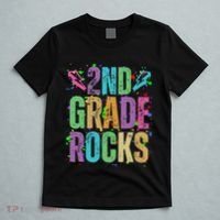 School Rocks Back To School Rockin 2nd Grade Rocks T-Shirt thumb 5