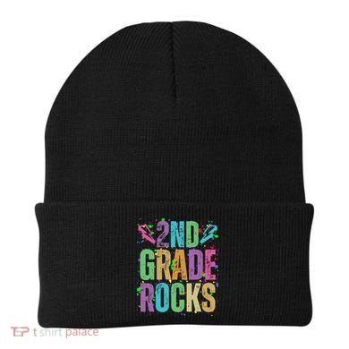 School Rocks Back To School Rockin 2nd Grade Rocks Beanie