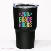 School Rocks Back To School Rockin 2nd Grade Rocks Tumbler thumb 0