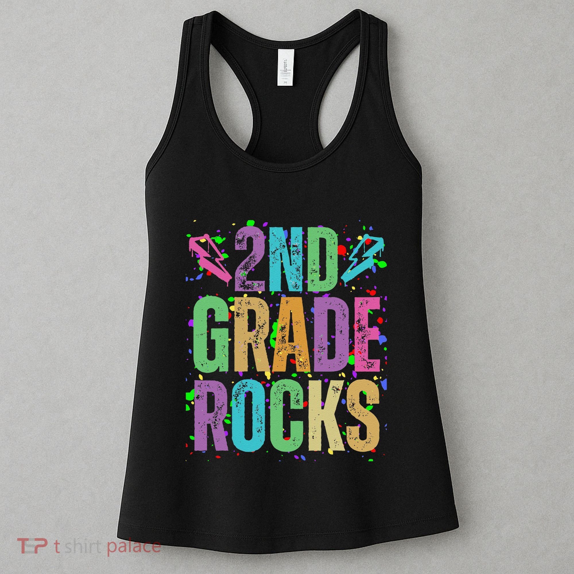 School Rocks Back To School Rockin 2nd Grade Rocks Women's Tank Top
