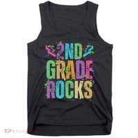 School Rocks Back To School Rockin 2nd Grade Rocks Tank Top thumb 0