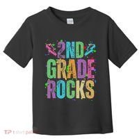 School Rocks Back To School Rockin 2nd Grade Rocks Toddler T-Shirt thumb 0