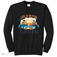 Summer Retro Beach Vibes Graphic Sweatshirt thumb 0