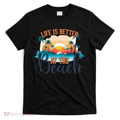 Summer Retro Beach Vibes Graphic T-Shirt