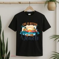 Summer Retro Beach Vibes Graphic T-Shirt thumb 2