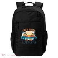 Summer Retro Beach Vibes Graphic Backpack thumb 0