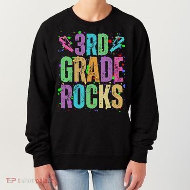 School Rocks Back To School Rockin 3rd Grade Rocks Women's Sweatshirt