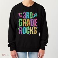 School Rocks Back To School Rockin 3rd Grade Rocks Women's Sweatshirt thumb 0