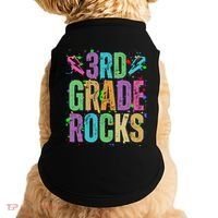 School Rocks Back To School Rockin 3rd Grade Rocks Doggie Tank thumb 0
