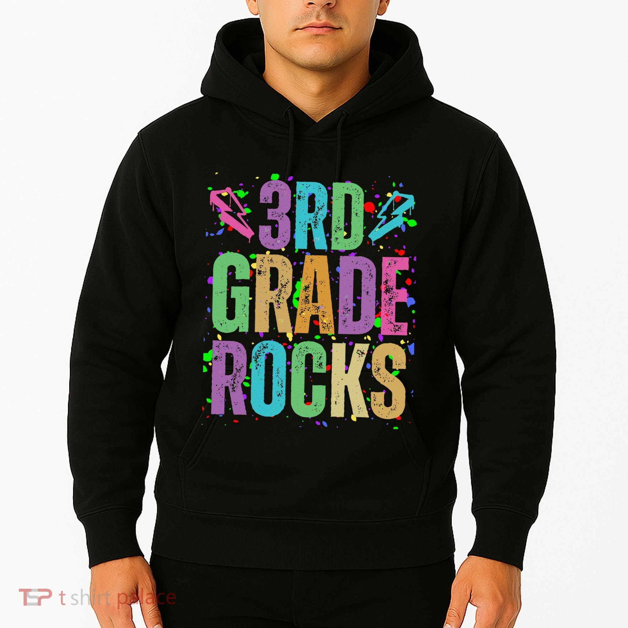 School Rocks Back To School Rockin 3rd Grade Rocks Hoodie