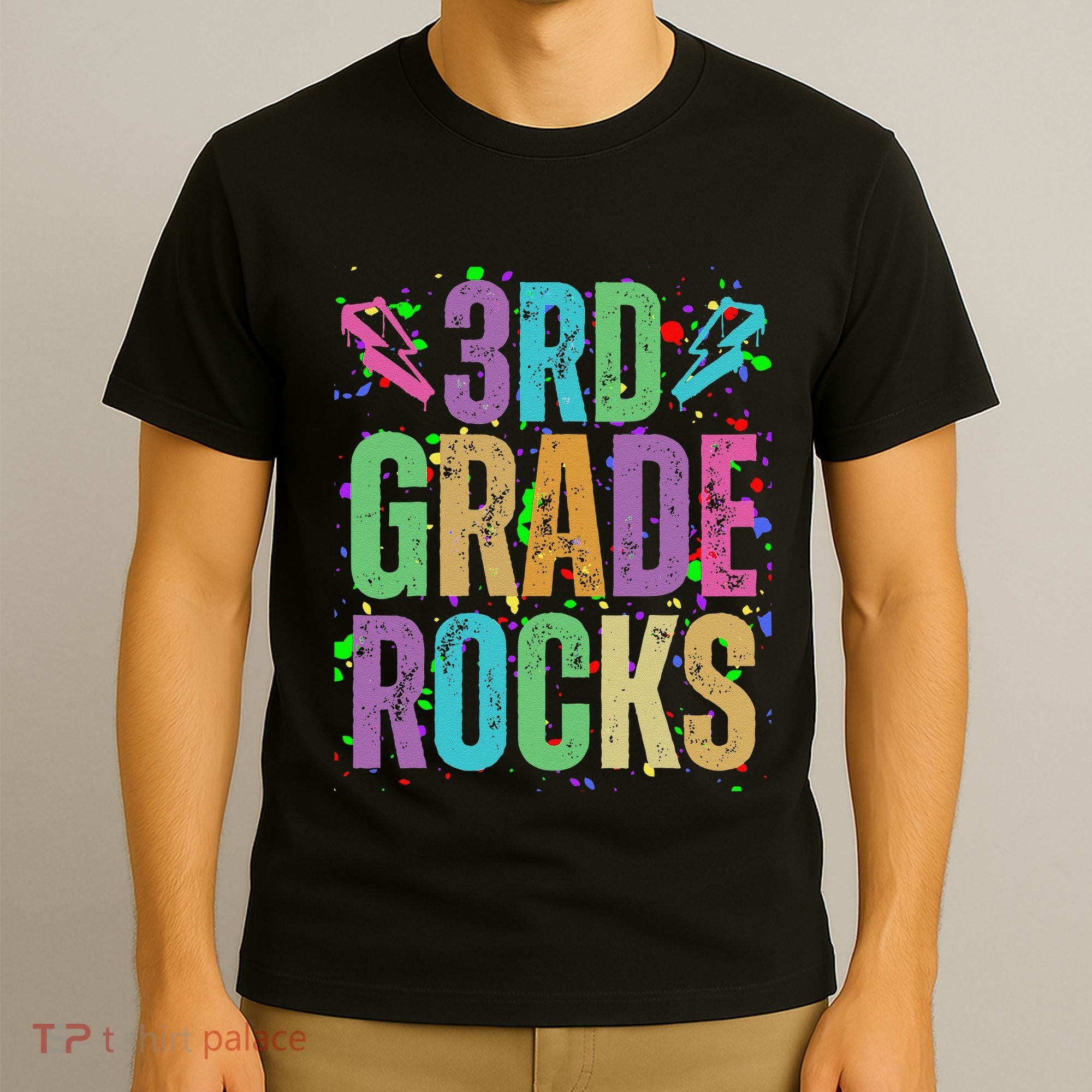 School Rocks Back To School Rockin 3rd Grade Rocks T-Shirt