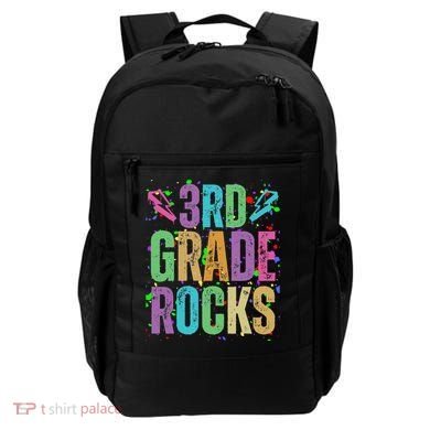 School Rocks Back To School Rockin 3rd Grade Rocks Backpack