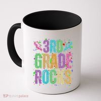 School Rocks Back To School Rockin 3rd Grade Rocks Coffee Mug thumb 0