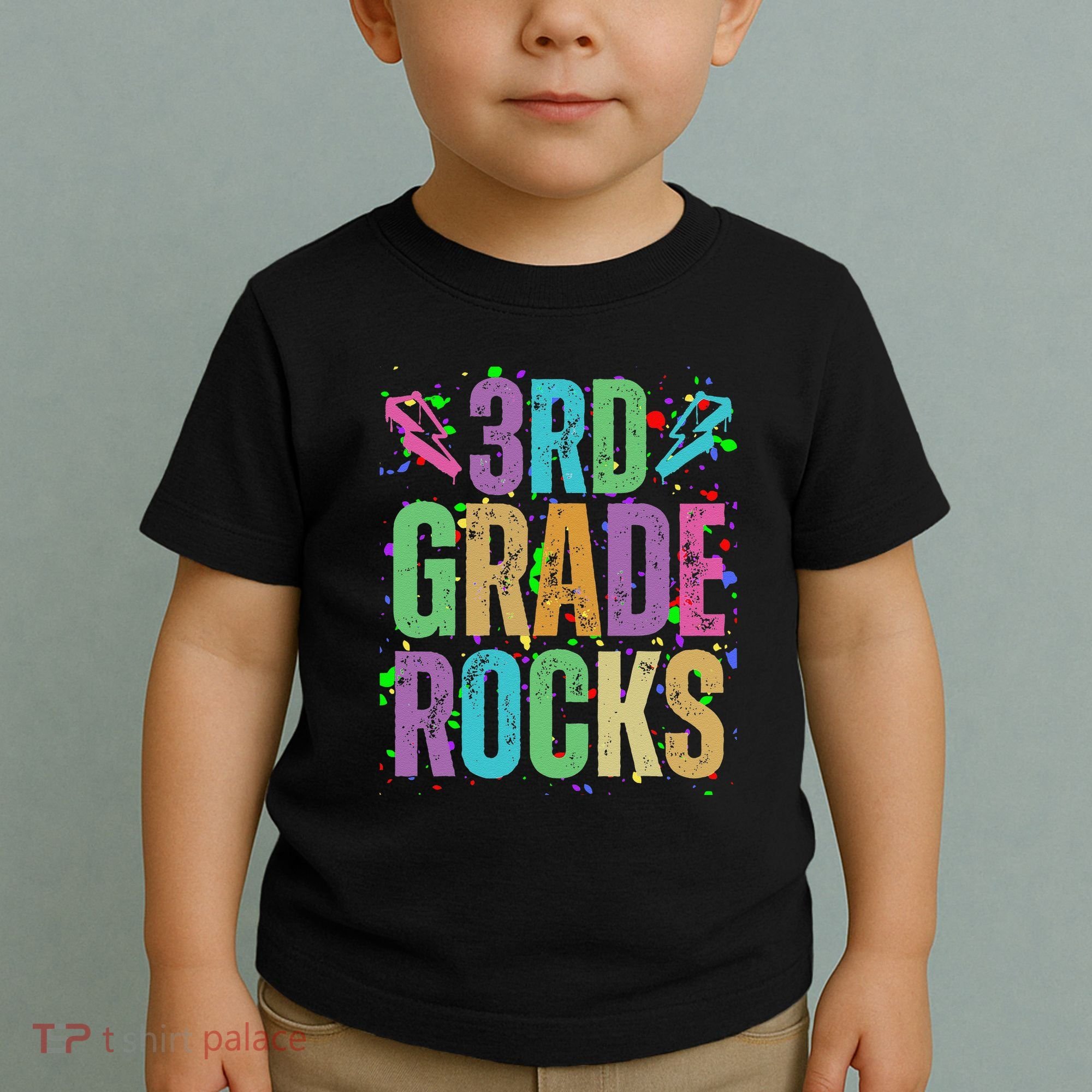 School Rocks Back To School Rockin 3rd Grade Rocks Toddler T-Shirt